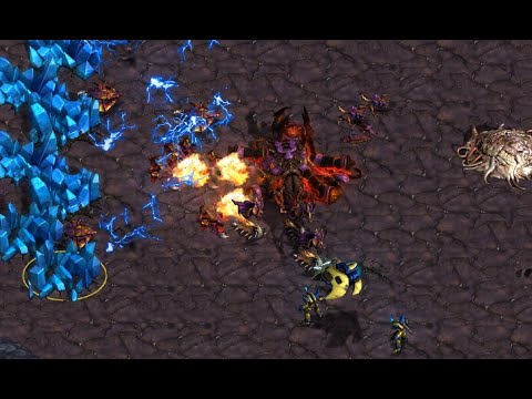 Larva! 🇰🇷 (Z) vs Snow! 🇰🇷 (P) on Shakuras Temple - StarCraft - Brood War - 2023
