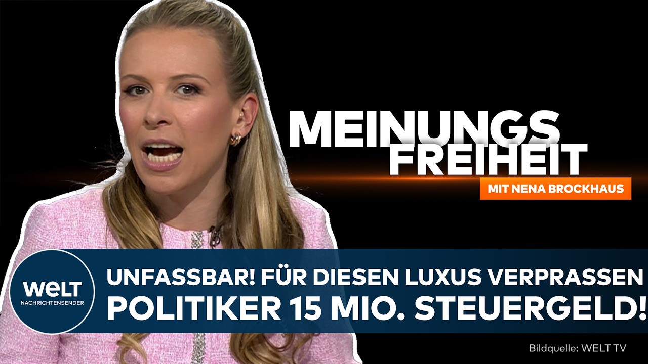 DEUTSCHLAND: Unfassbar! Für diesen Luxus verprassen Politiker 15 Mio. Steuergeld!