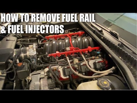 How To Remove LS Fuel Rail & Injectors