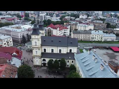 Ivano-Frankivsk, UKRAINE  🇺🇦(Івано-Франківськ, УКРАЇНА)  - 4К drone video