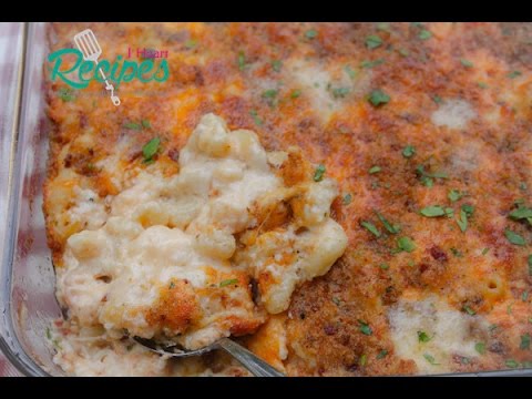 Lobster Mac and Cheese with Bacon Bread Crumbs | I Heart Recipes