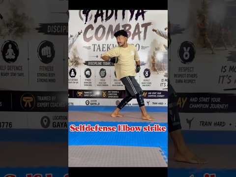 💥Self Defense Elbow Strike | Powerful Close-Range Technique 🔥#shorts #martialarts #youtubeshorts