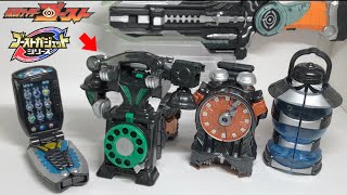 【ガジェットが動物に⁉️】ゴーストの全サポートメカ！ゴーストガジェットシリーズ4種を一気に紹介！ガンガンセイバーやガンガンハンドと連動！【仮面ライダーゴースト】