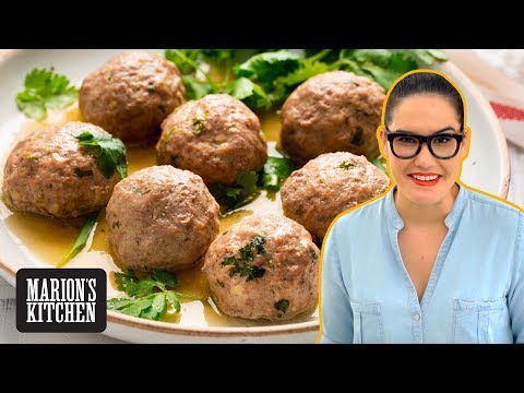 How To Make Chinese Style Beef Meatballs - Lion's Head Meatballs ...
