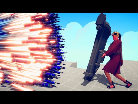 NARUTO MIRROR SHIELD vs EVERY GOD | TABS - Totally Accurate Battle Simulator