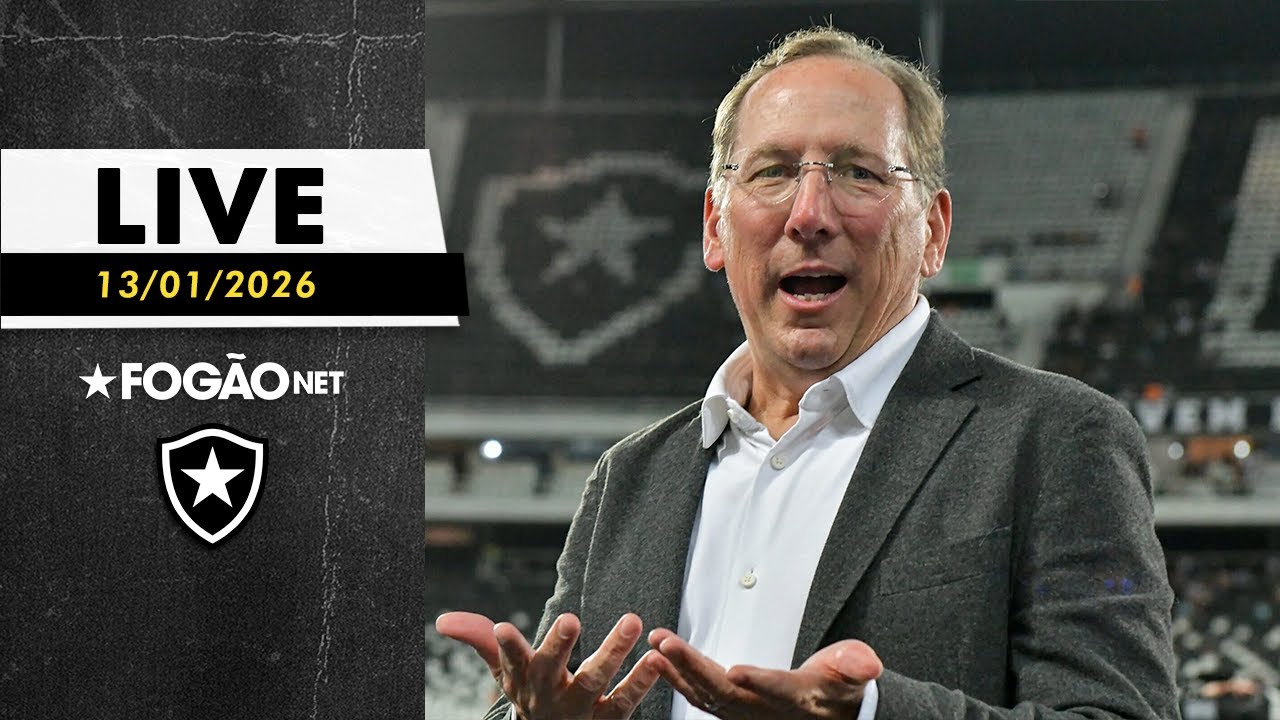 LIVE | Aporte vem aí; Botafogo rejuvenesce elenco; propostas por David Ricardo não agradam