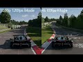 Gran Turismo 7 1080p 120fps mode vs 4K 60fps mode This Is Really Good!! Watch On 4K Screen