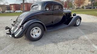 1934 Ford Walk Around with Engine Running