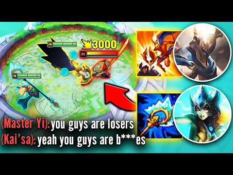 We made the enemy Master Yi RAGE at us for picking this comp... (THEY GOT CHEESED)