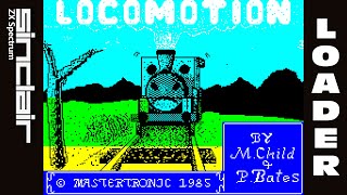 Loco-Motion loader - Entire loading sequence captured from an actual 48K ZX Spectrum