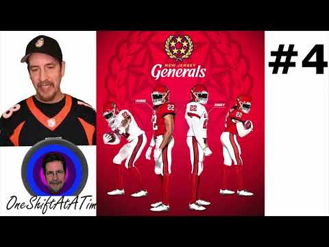 Ranking of the USFL Uniforms Feb 24/2022