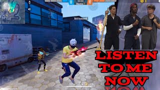 Listen To Me Now ( Freefire Highlights ) || Listen To Me Now Tiktok Freefire || Void Gamer