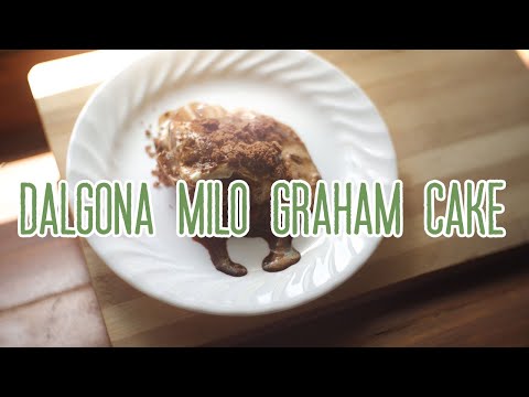 How to Make: Dalgona Milo Graham Cake | Foodie Monday - Episode 1