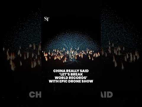 China’s mind-blowing drone display breaks 2 Guinness World Records