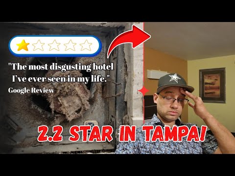 This Maybe The WORST Hotel In Tampa! | The Rodeway Inn Fairgrounds Casino Tampa.