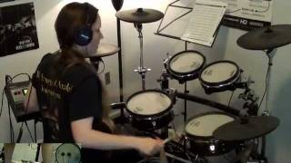 Sepultura - Stronger Than Hate (drum cover by Tamara)