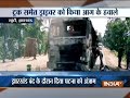 Jharkhand: Maoists set truck on fire near Ranchi, driver burnt alive