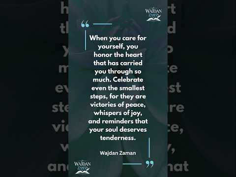 Self-Care | Honor Your Heart | Celebrate Small Steps | #shorts #viral #quotes #trending #motivation