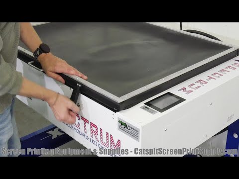 HIX Spectrum LED Screen Printing Exposure Unit | Learn How To Screen ...