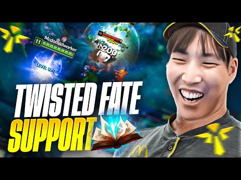 McDonaldsManager's first time Unsealed Spellbook ... on Twisted Fate Support?! (ABSOLUTE CLOWNSHOW)