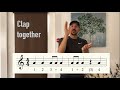 Rhythm Clapping With Mr Gordon Episode 1 Learn To Read Music Clap Along