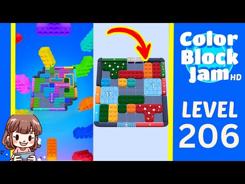 Color Block Jam Level 206 Guide