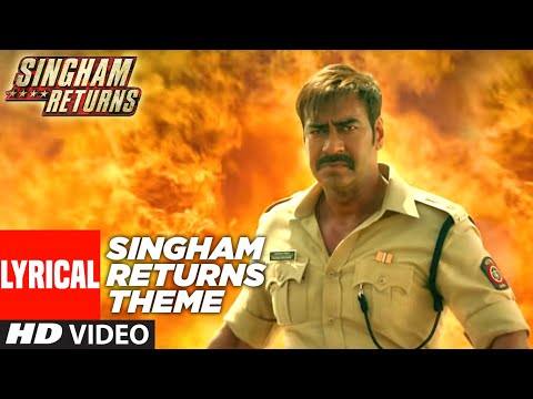 Singham Returns Theme (Lyrical) — watch video