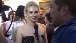The Outcasts Red Carpet Premiere: Claudia Lee Interview video