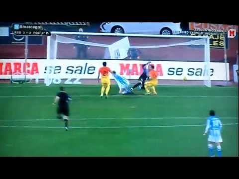 Real sociedad 3 Fc.Barcelona 2 19/1/2013. 3-2 Agirretxe.