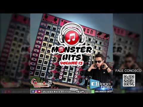 CD MONSTER AUDIO CAR - MONSTER HITS VOL.13 - DJ IAGO BALA