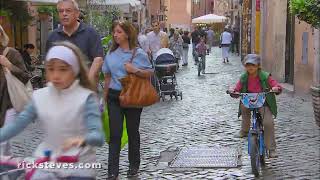 Rome’s Colorful Trastevere Neighborhood 