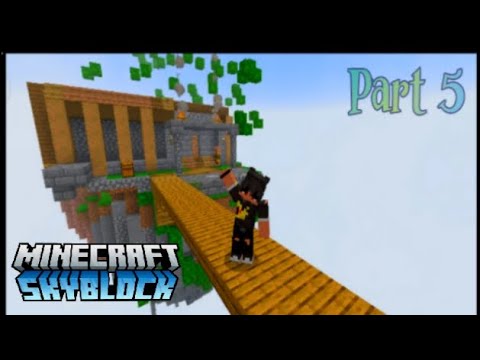 EVILL_PIKACHU: Building EPIC Home in #Minecraft Skyblock!