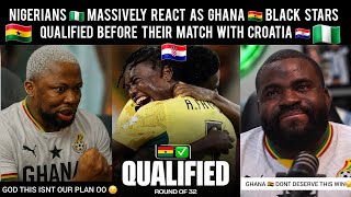 Nigerians🇳🇬& South Africans🇿🇦 React As Ghana🇬🇭 Black Stars Qualified Before Their Match With 🇭🇷