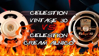 Metal Speaker Shootout: Celestion Vintage 30 vs Celestion Cream Alnico