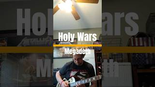 Megadeth - Holy Wars - Marty Friedman&#39;s 1st Lead Break - Guitar Cover Short on a Gibson Les Paul