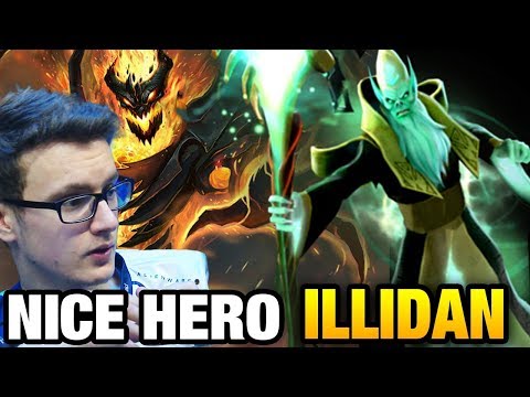 Miracle- [Shadow Fiend] vs Illidan [Necrophos] the RED DAY Dota 2