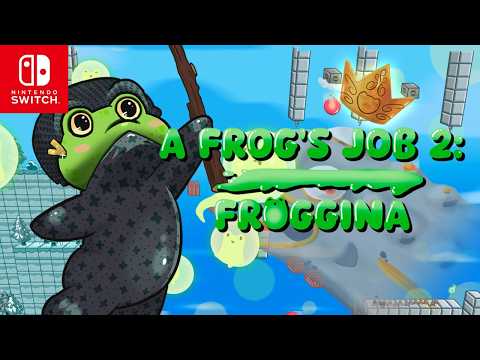 A Frog's Job 2: Froggina | Trailer | Nintendo Switch