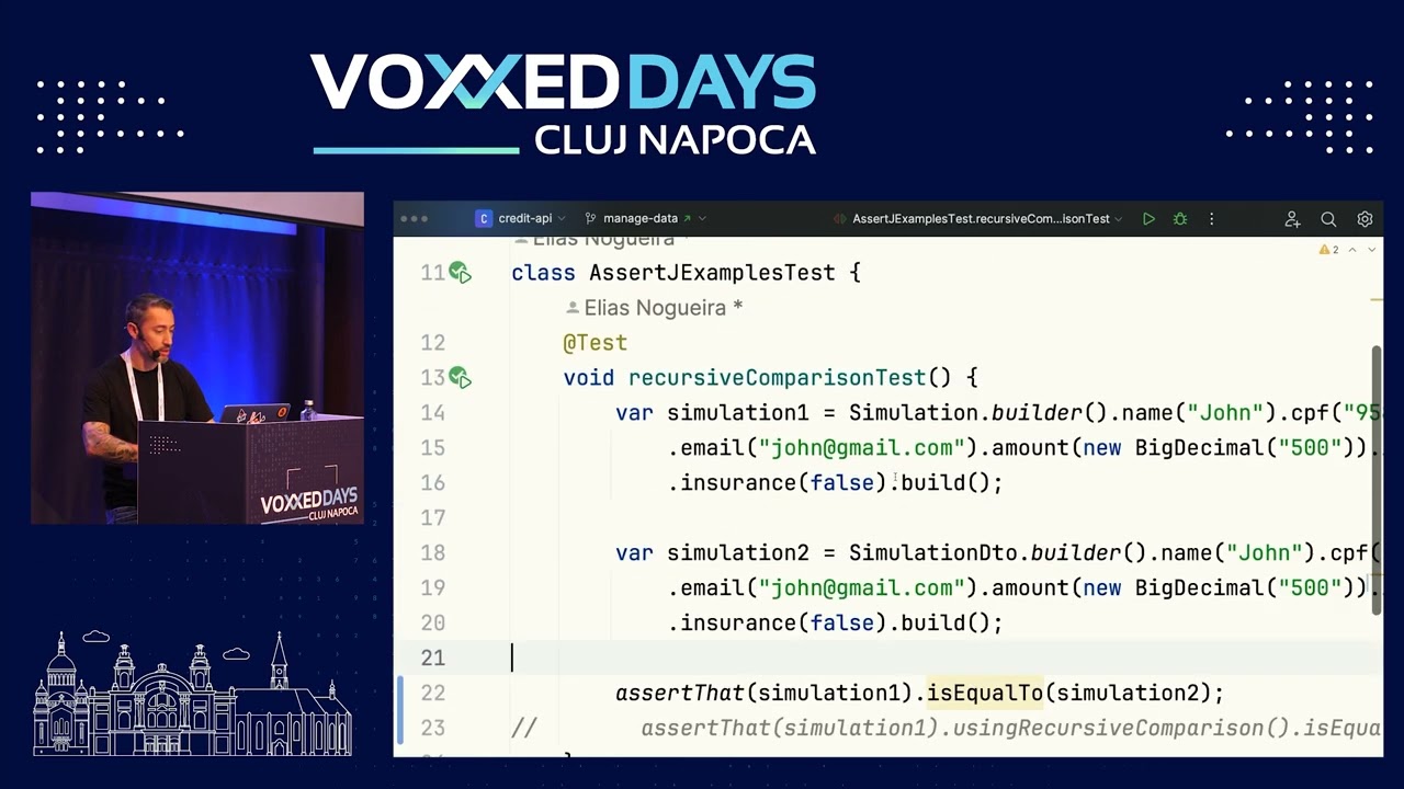 [VDCLUJ2023] Elias Nogueira - Modern Testing Tools for Java Developers