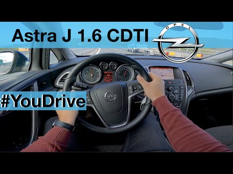 Opel Astra 1.6 CDTI (100 kW) POV Test Drive + Acceleration 0-170 km/h