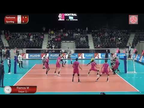 Challenge Cup Volleyball - Allan Verissimo - Outside Hitter #7 - Pink shirt