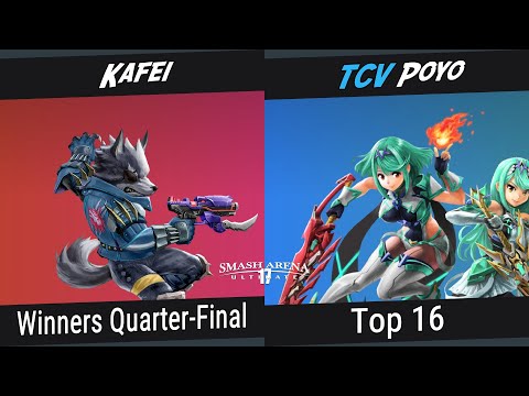 SAU17: Top 16 - Kafei (Wolf) Vs. TCV| Poyo (Pyra/Mythra) - Ultimate Singles