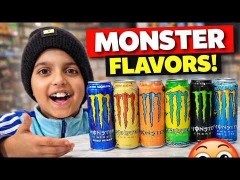 We Tried All MONSTER Flavours 😱 | Yaatri