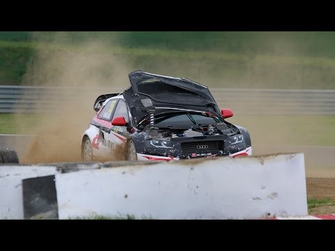 Alx Danielsson Damper Accident: Mettet RX  - FIA World Rallycross Championship