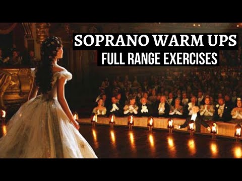 Soprano Full Range Vocal Warm Up Exercises → Daily Singing Practice