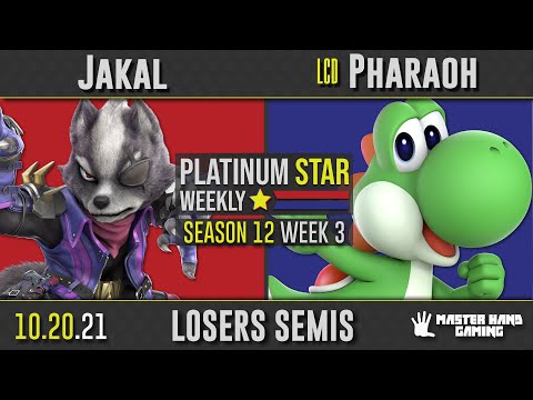 PSW S12:W3 - LCD | Pharaoh (Sheik, Yoshi) vs Jakal (Wolf) - L Semifinals