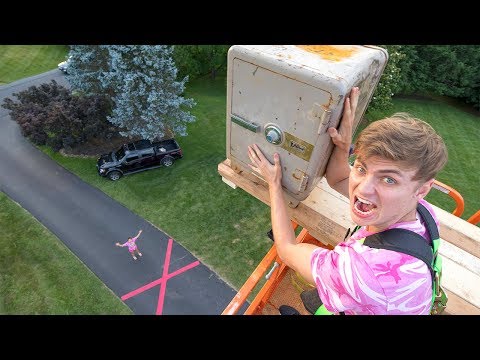 DROPPING ABANDONED SAFE!! Video