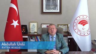BATEM Müdürü Abdullah ÜNLÜ'nün 100.Yıl kutlama mesajı
