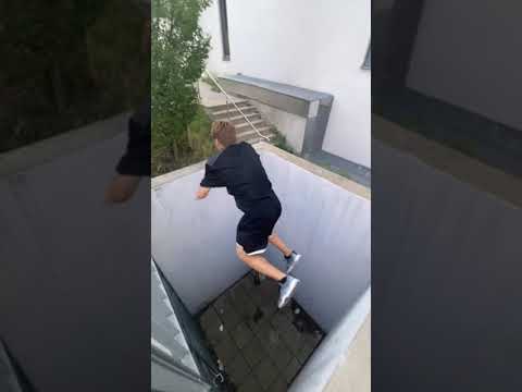 EXTREME PARKOUR JUMP over death gap