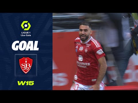 Goal Romain DEL CASTILLO (55' pen - SB29) STADE BRESTOIS 29 - ESTAC TROYES (2-1) 22/23