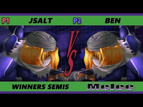S@X 399 Online Winners Semis - Ben (Sheik) Vs. JSalt (Sheik) Smash Melee - SSBM